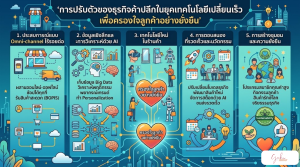 การปรับตัวของธุรกิจค้าปลีกในยุคเทคโนโลยีเปลี่ยนเร็ว เพื่อครองใจลูกค้าอย่างยั่งยืน